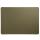 ASA Leather Optic Tischset Rough Olive 46 x 33 cm