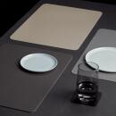 ASA Leather Optic Glasuntersetzer Schwarz 4er Set