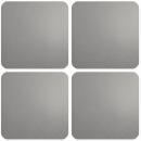 ASA Leather Optic Glasuntersetzer Cement 4er Set