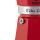 Bialetti Espressokocher Moka Express Color Rot für 3 Tassen