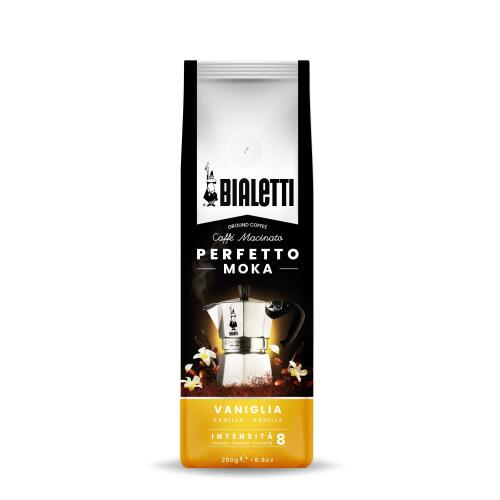 Bialetti Perfetto Moka Vaniglia Kaffee Gemahlen 250 g