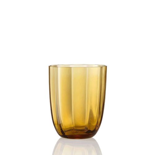 NasonMoretti Idra Wasserglas Amber Ottico