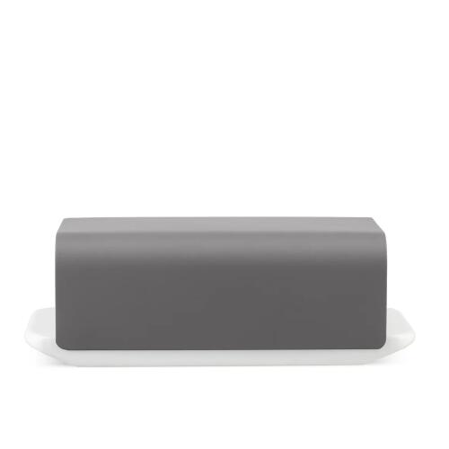 Alessi Butterdose Mattina Dunkelgrau