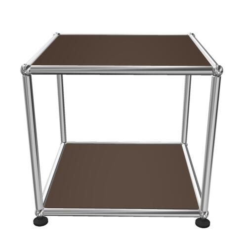 USM Haller Beistelltisch 41,8 x 41,8 x 39 cm Braun