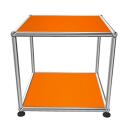 USM Haller Beistelltisch 41,8 x 41,8 x 39 cm Reinorange