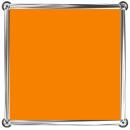 USM Haller Beistelltisch 41,8 x 41,8 x 39 cm Reinorange