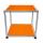 USM Haller Beistelltisch 41,8 x 41,8 x 39 cm Reinorange