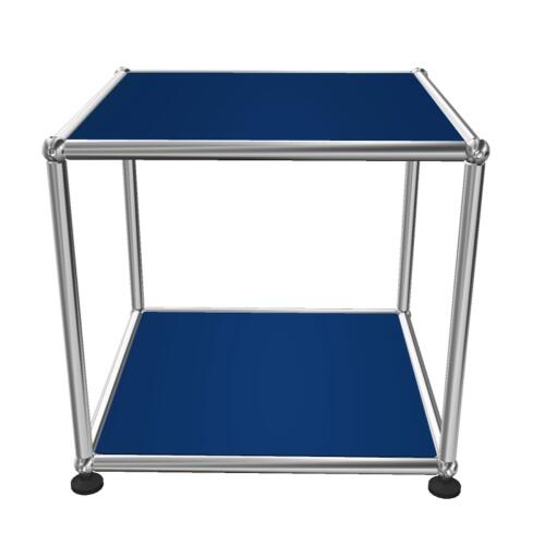 USM Haller Beistelltisch 41,8 x 41,8 x 39 cm Enzianblau