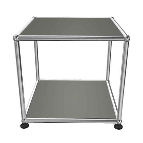 USM Haller Beistelltisch 41,8 x 41,8 x 39 cm Mittelgrau