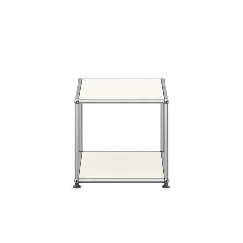 USM Haller Beistelltisch 52,3 x 41,8 x 39 cm Reinweiß