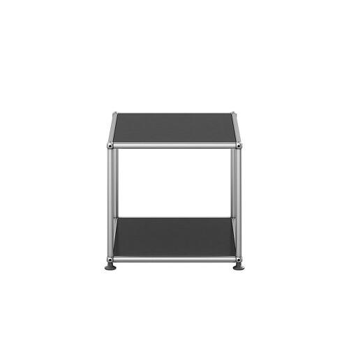 USM Haller Beistelltisch 52,3 x 41,8 x 39 cm Graphitschwarz