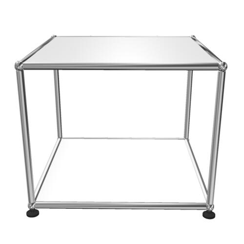 USM Haller Beistelltisch 52,5 x 52,5 x 44 cm Reinweiß