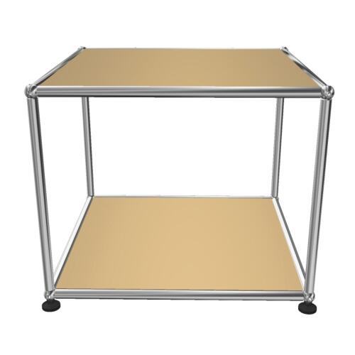 USM Haller Beistelltisch 52,5 x 52,5 x 44 cm Beige