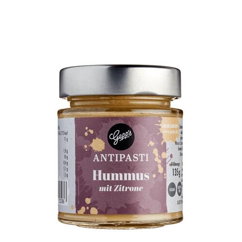 Gepps Hummus mit Zitrone 135 g