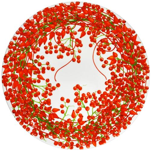 Taitu Fil Rouge Bacche Servierplatte 31 cm