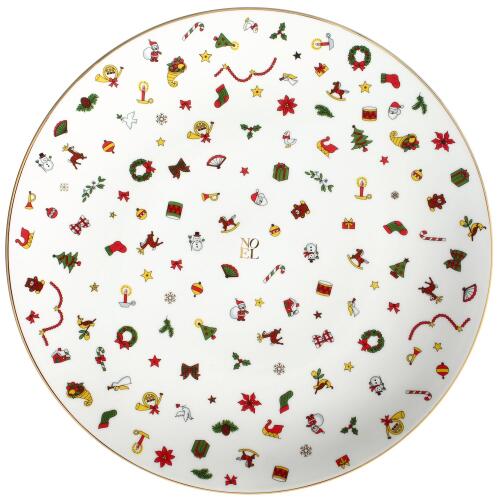 Taitu Noel Oro Servierplatte 31 cm