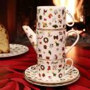 Taitu Noel Oro Geschenkset Tee für Zwei