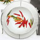Taitu Dieta Mediterranea Vegetables Peperoncini Salatschüssel 21,5 cm