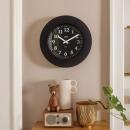 Alessi Wanduhr Momento Schwarz