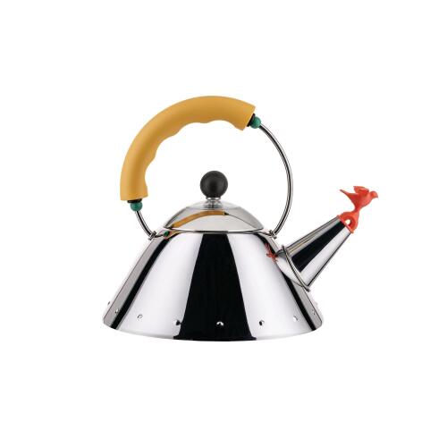 Alessi Wasserkessel 9093 Klein Gelb