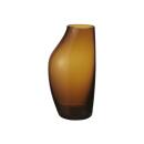 Georg Jensen Sky Vase Glas Amber 30 cm