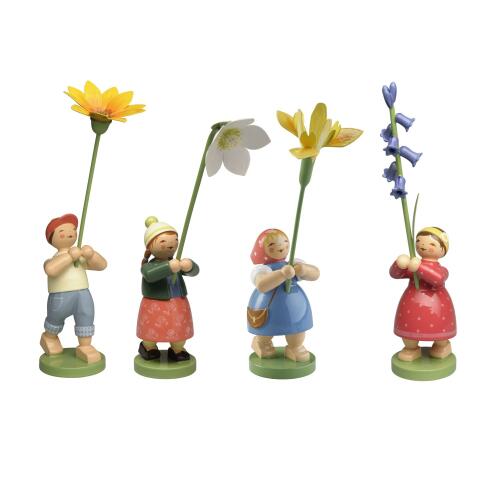Wendt & Kühn Blumenkinder Satz 4 Figuren 5248/2023