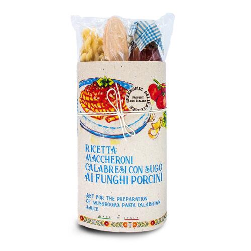 Greenomic Calabria Pasta-Kit Fusilli Calabresi ai Funghi Porcini