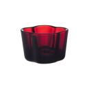 Iittala Teelichthalter Aalto Cranberry