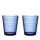 Iittala Aalto Glas Ultramarin 2er Set 220 ml
