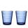 Iittala Aalto Glas Ultramarin 2er Set 220 ml