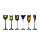 Lyngby Glas Coloured Schnapsglas 6er Set
