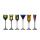 Lyngby Glas Coloured Schnapsglas 6er Set