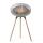 Le Feu Bioethanolkamin Ground High Nickel/ Black Bowl/Soaptreated Oak Legs 79 cm