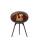 Le Feu Bioethanolkamin Ground Low Mocca/Black Bowl/ Smoked Oak Legs 45 cm