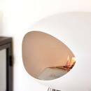 Le Feu Bioethanolkamin Ground Low White/Steel Bowl/Smoked...