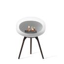 Le Feu Bioethanolkamin Ground Low White/Black Bowl/Black...