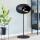 Le Feu Bioethanolkamin Ground Steel High Black/Black Plate/Black Pole 80 cm