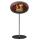 Le Feu Bioethanolkamin Ground Steel High Mocca/Black Plate/Steel Pole 80 cm