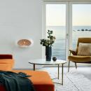 Le Feu Bioethanolkamin Wall Mocca Roségold