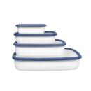 Honeyware Classic Emailledose Flach L 1600 ml