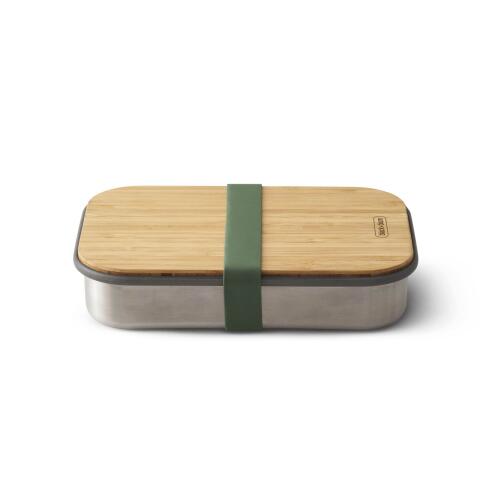 Black+Blum Edelstahl Sandwich-Box Klein Olive 900 ml