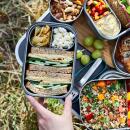 Black+Blum Edelstahl Sandwich-Box Groß Olive 1250 ml