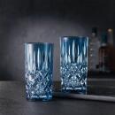 Nachtmann Noblesse Longdrinkglas Vintage Blue 2er Set
