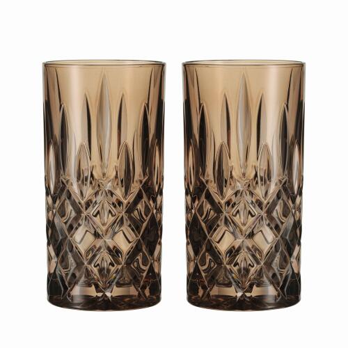 Nachtmann Noblesse Longdrinkglas Tobacco 2er Set