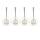 Blomus Kitai Weihnachtsschmuck Glaskugel Smoke 4er Set