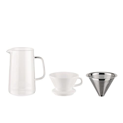 Alessi Slow Coffee Filterkanne Set