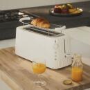 Alessi Plissé Toaster Lang Schwarz