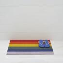 Chilewich Fußmatte Pride Rainbow 46 x 71 cm