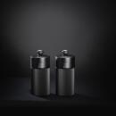 Peugeot Night Chic Line Duo Pfeffer- und Salzmühle Mattschwarz 12 cm mit Edelstahltrichter