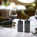 Peugeot Night Chic Line Duo Pfeffer- und Salzmühle Mattschwarz 12 cm mit Edelstahltrichter